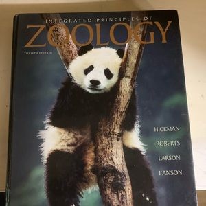 Book zoology Hickman Roberts used